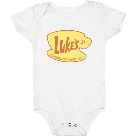 Luke's Diner Logo Baby One Piece